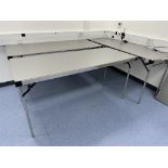 4 x Easylift Lightweight Rectangular Folding Tables | 1800 x 750mm