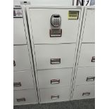 Phoenix FS2254E 4 Drawer Fireproof Filing Cabinet w/ Digital Keypad