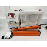 Impulse Hacona C-Type Table Heat Sealer w/ Qty of Various Heat Seal Bags