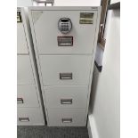 Phoenix FS2254E 4 Drawer Fireproof Filing Cabinet w/ Digital Keypad