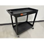 4 x Luxor 2 Shelf Utility Carts