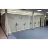 14 x Bay Mobile Shelving System | Approx Footprint 10m x 4.3m