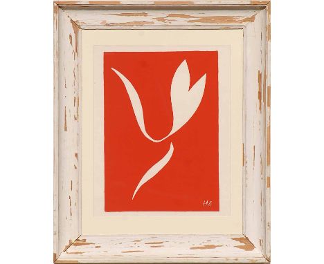 HENRI MATISSE 'Le Lance', Serigraph, 74cm x 62cm overall.