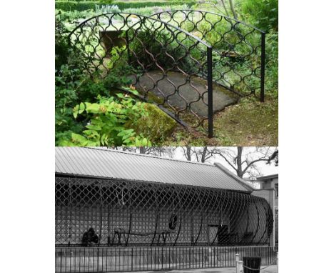 Former Bristol Zoo Gardens - After Sir Alfred Pugsley - two original sections of the iconic 1956 Bristol Zoo Gardens gorilla 