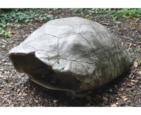 Former Bristol Zoo Gardens - the original large scale Tortoise Shell, originally situated alongside the Giant Tortoise enclos