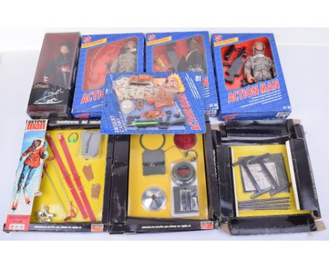 Action Man & Geyper Man, 1992 Boxed Issue Action Man 2 x  ‘Duke’- Stalker, Desert Camo carded outfit,Carded Geyper Man Polar 