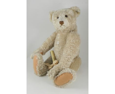 Steiff Limited Edition Teddy Bear 1908, White 65cm, 406041 white tag, 01817 of 7000, boxed with certificate and outer packing