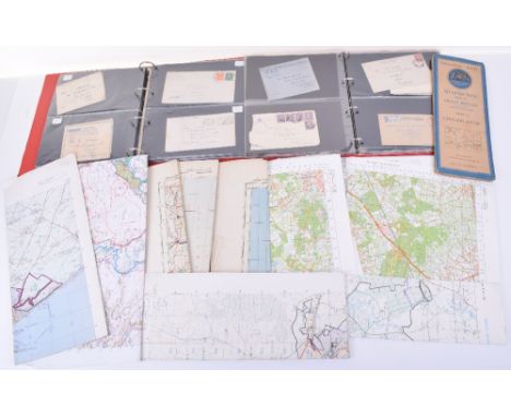 Selection of WW2 On Active Service Address Envelopes, housed in two collectors folders. Accompanied by a large quantity of Br