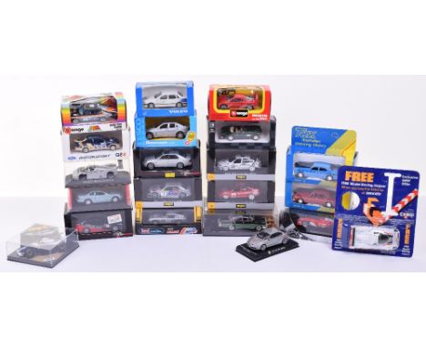 Selection of Touring and Racing Cars, including Onyx 1:43 scale Mercedes D2 Privat ITC 96 XT022, Vauxhall Vectra BTCC 1997 XT