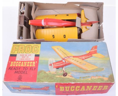 Frog Buccaneer Aircraft Model, in good condition, with original box and Lots Tudor Blocks, stone toy building bricks, with or