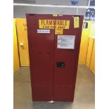 (4) Flammable Safety Cabinets: (3) 66 in tall x 34 in wide x 34 in deep; (1) 65 in tall x 31 in wide