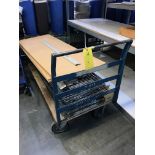 Cart and Contents (Wire Shelving), Cart Dimensions: 5 ft long x 30 in wide, Removal Fee: $20