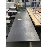 (3) Miscellaneous Tables: (1) 7 ft long x 29 in wide x 30 in tall; (1) 5 ft long x 31 in wide x 29
