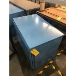 (2) Work Tables, 42 in long x 25 in wide x 31 in tall, Removal Fee: $30