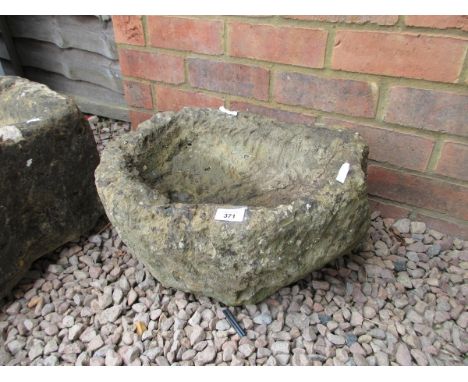 Small stone trough 