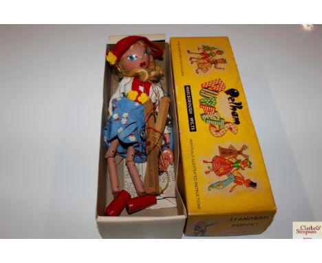 A boxed Pelham puppet, Tyrclean Girl