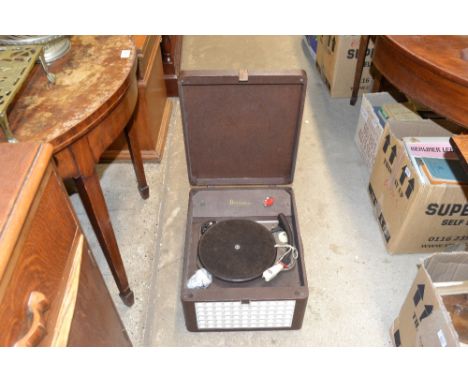 A Deccalian turntable, sold as collectors item