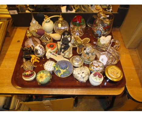 Scent Bottles, Trinket Boxes etc 