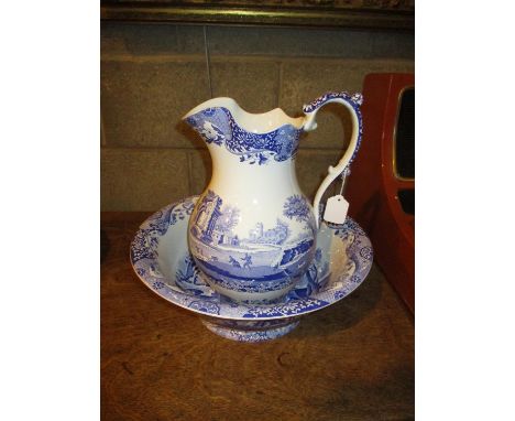 Spode Italian Basin and Ewer Set 