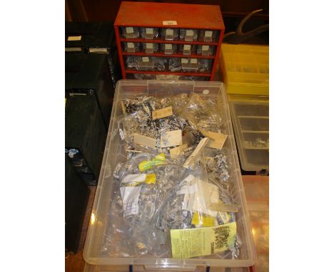 Two Boxes of Metal Model Soldiers etc 