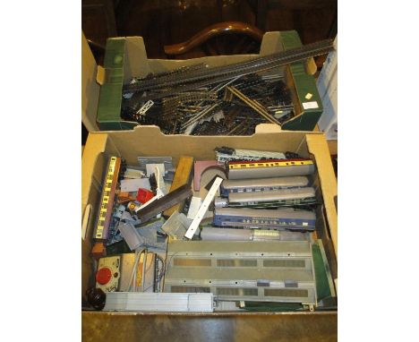 Two Boxes of Model Railways 
