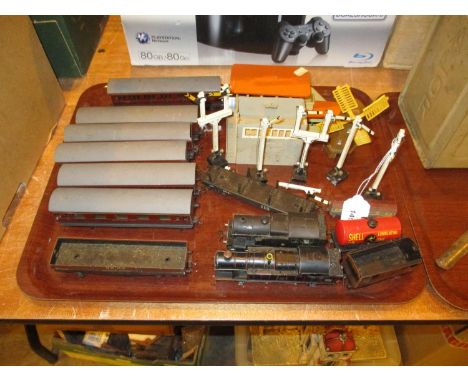 Selection of Tin Plate and Metal Model Railways 