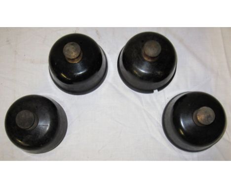 4 x BR(W) Signal Box bakelite shelf plungers. Original condition. 