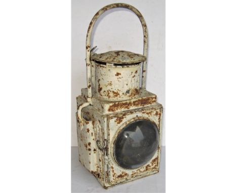 BR(W) Loco head lamp complete with vessel and burner. Original condition.
