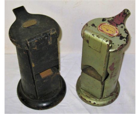 2 x Edmondson Ticket dating machines. One manufactured by The Eldon Engineering Co York.