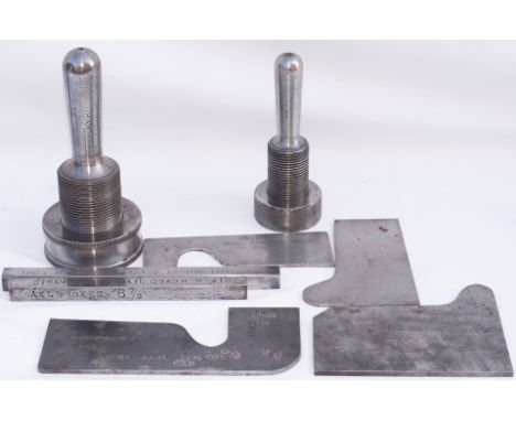 Lancashire &amp; Yorkshire Railways tapered TAPS &amp; DIES together with other railway engineering tools.