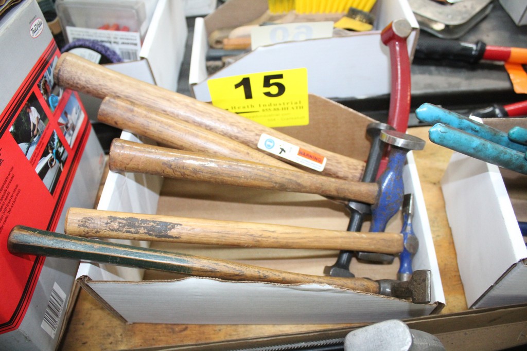 ASSORTED SHEET METAL HAMMERS