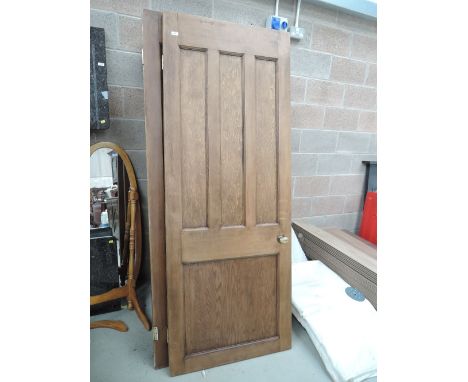 Nine vintage pine doorsCONDITION REPORT - ALL APPROX 75CM X 187CM