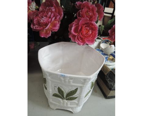 Two ceramic planters