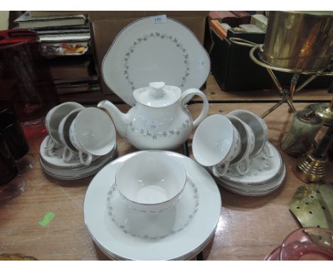 A part tea service by Royal Doulton the Cadence design