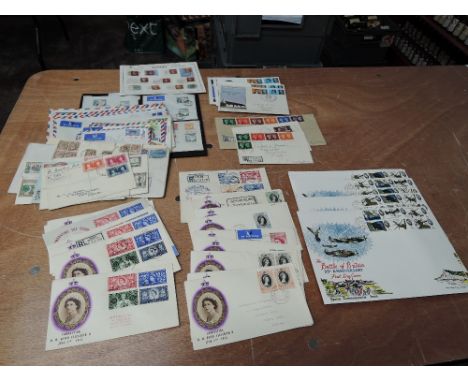 A collection of mainly First Day Covers, GB &amp; Commonwealth, George VI to Queen Elizabeth including Queen Elizabeth Corona