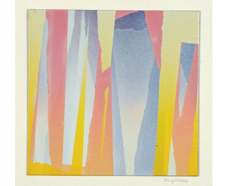 * Jenny Cowern (1943-2005), vitreous enamel, "Daylight".  25.7 cm x 26.5 cm.