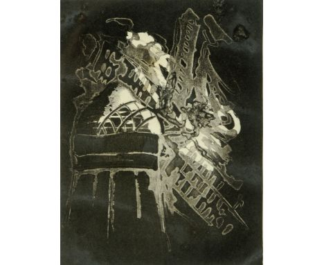 * Roy Nicholson, lithograph, 10/25, "Windmill".  20.2 cm x 15.8 cm, signed and dated (19)79.