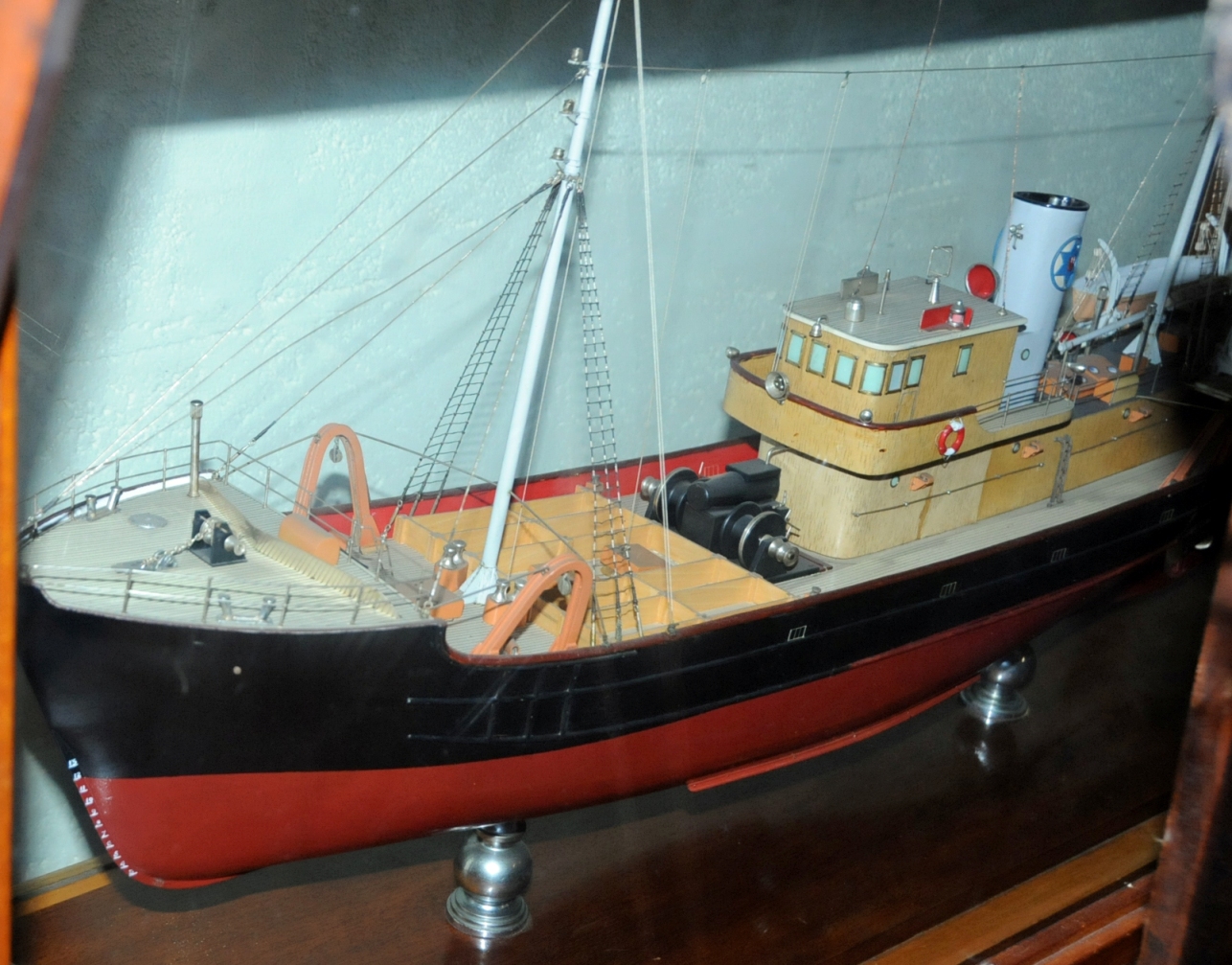 An Engineer's ship model by Hall Russell & Co. Limited of Aberdeen ...