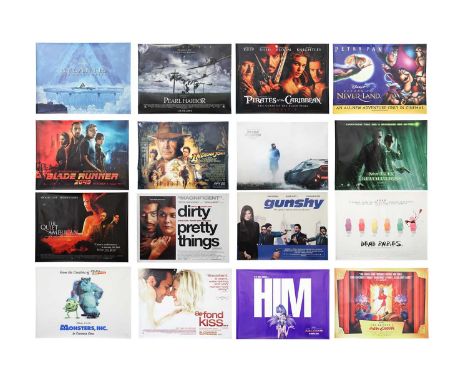 Sixteen British Quad film posters – includes: Pearl Harbour, Dead Babies, Gunshy, Pirates of the Caribbean: Curse of The Blac