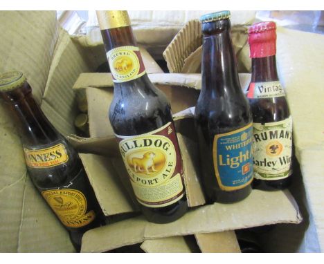 Twenty four bottles of vintage and collectors ale, including Guinness Foreign Extra Stout, Truman's Vintage Barley Wine, John