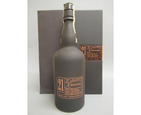 One bottle Knockdhu 21 year old single malt Scotch whisky, boxed with cardboard sleeve (Est. plus 21% premium inc. VAT)Condit