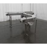 2 Lane 8" Wide Plastic Mat-Top Conveyor