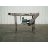Aluminum Frame Mat-top Belt Conveyor 18" x 54" Long
