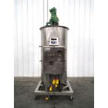 300 Gallon Stainless Steel Single Wall Mix Tank