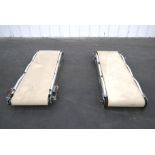 Lot of Hoppmann 64 Inch Long x 18 In Wide Belt Conveyors
