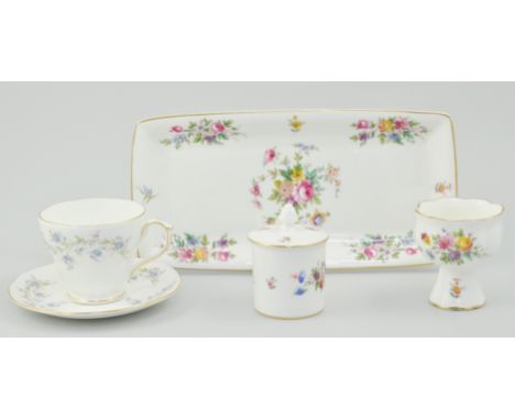 Duchess Tranquility part tea service, and other various ceramics and glass (1 box).