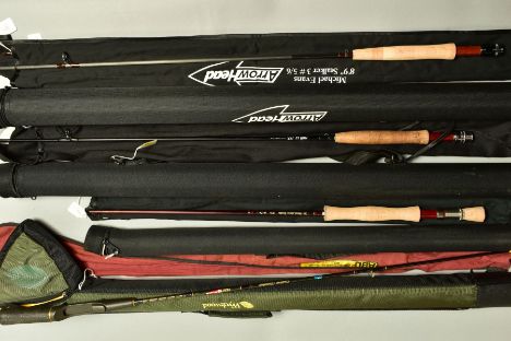 R.L.WINSTON 5 PIECE TRAVEL ROD CASE - Antique and Vintage Fishing