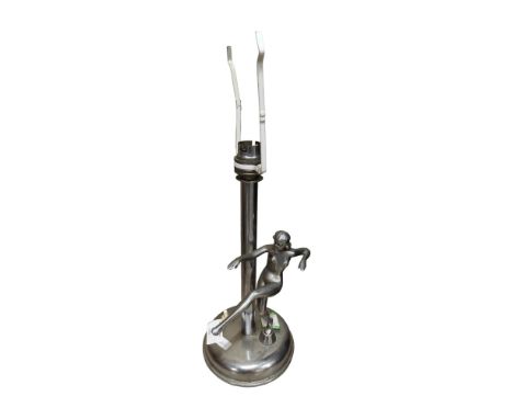 AN ORIGINAL ART DECO LAMP 