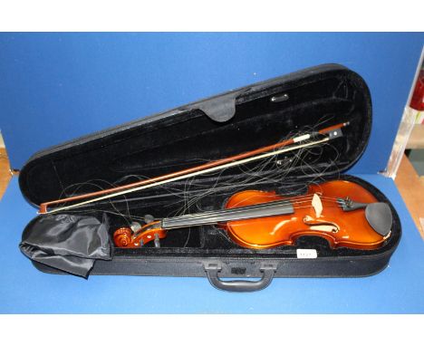 A cased Violin, Chantry model no 2471.