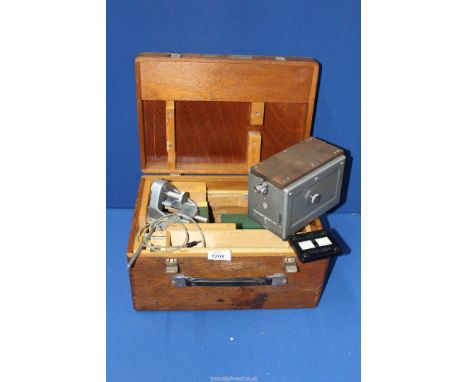 A boxed Taylor Hobson roughness tester Talysurf model 105.